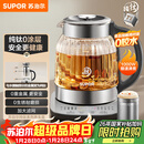 苏泊尔（SUPOR）1.5L 纯钛养生壶 煮茶壶烧水壶 恒温煮茶器 加大滤网 电热水壶保温花茶壶 0胶水 SW-15YQ62