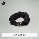 lululemon丨Uplifting 女士带徽标发圈 速干 芯吸 LW9FDGS 黑色 O/S
