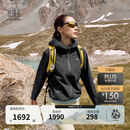 KOLON SPORT/可隆风脊石墨烯软壳夹克 女子户外运动防泼水防静电防风外套 LKJK5WNT04-BK 黑色 L 170/92A