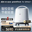 鱼跃（Yuwell）制氧机S-5AW医用级5L升吸氧气机家用老人孕妇超轻音直流变频省电