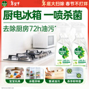 滴露（Dettol）厨电清洁杀菌喷雾500ml*2冰箱清洁剂消毒除味李斯特菌春节大扫除