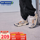 江博士学步鞋运动鞋秋季男女宝宝鞋透气休闲儿童鞋B14243W018灰/卡其28