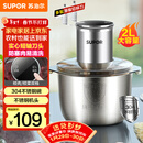 苏泊尔（SUPOR）绞肉机家用 绞馅机 碎肉机 电动多功能料理搅拌打肉饺子肉馅蒜蓉机JRJ02S-G200