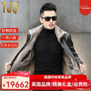 TJQ高端冬季真皮皮衣男士整貂水貂内胆山羊皮貂皮大衣皮夹克皮草外套 黑色【精美礼盒】 2XL 180适合145-160斤