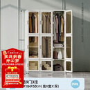 蚂蚁盒子一体免安装衣柜卧室家用简易组装柜子折叠加粗加厚塑料收纳储物柜