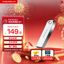 闪迪（SanDisk）128GB USB3.2 U盘 CZ74 读速高达400MB/s 金属高速u盘 安全加密 学习办公投标大容量优盘