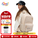 Gmt for kids初高中生书包小学5-6年级护脊减负双肩包轻便大容量大学背包女棕