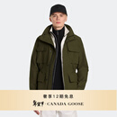 加拿大鹅（Canada Goose）Harrison男士短款夹克大鹅户外风衣外套  4814MT 49 军绿色 M