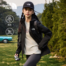 北面（The North Face）硬壳冲锋衣情侣款Antora防水防风透气连帽夹克运动外套26春夏新品 8DFA/JK3/宇宙黑/女款 L