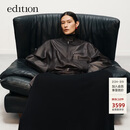 edition【P系列】秋季新款系腰带小羊皮真皮外套EBD3LET005