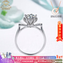 AVHE白18K金钻戒指实验室人工培育钻石六爪皇冠情人婚礼物情人送女戒 定制款专属链接1（客服详询） 9-20号联系客服备注