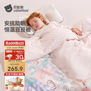 贝肽斯婴儿被子秋冬恒温暖姜棉豆豆被A类儿童宝宝盖毯加厚繁花120x150cm