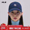 MLB帽子男女棒球帽新年情人节礼物鸭舌帽时尚软顶3ACP7701N-50NYS