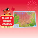 云南立体地形图 1.1*0.8米 3D凹凸直观展示地势地貌 可悬挂星球地图出版社