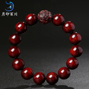 月印百川 【新年礼物】高密小叶紫檀貔貅手串男女款木饰佛珠手链约15mm