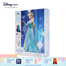 迪士尼（Disney）冰雪奇缘唱歌娃娃艾莎安娜公主玩偶女孩玩具儿童马年新年礼物礼盒 艾莎故事书玩偶套装