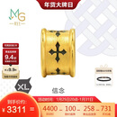 周生生新年礼物王安宇同款 信念黄金转运珠 足金XL串珠 86640C定价