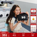 LeSportsac乐播诗新款表情系列可爱黑色大眼仔收纳化妆包手拿包女 大眼仔