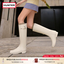 HUNTER雨靴refined雨鞋女露营防水高筒长靴靴子户外鞋防水鞋 月白/SHW 39