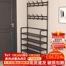 木双福鞋架门口多层家用鞋帽一体鞋柜出租屋置物架宿舍收纳柜