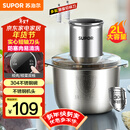 苏泊尔（SUPOR）绞肉机家用 绞馅机 碎肉机 电动多功能料理搅拌打肉饺子肉馅蒜蓉机JRJ02S-G200
