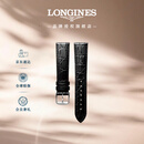 浪琴（LONGINES）时尚系列 男士牛皮革表带+精钢镀铑表扣L682122618