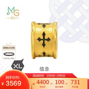 周生生新年礼物王安宇同款 信念黄金转运珠 足金XL串珠 86640C定价