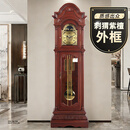 汉时（Hense）实木机械落地钟德国进口机芯大座钟欧式复古客厅报时钟表HG4189 刺猬紫檀+德国赫姆勒八音
