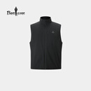 比音勒芬【Octa®仿棉蓄热里布】2026春季新款男士轻量环保保暖马甲外套 07黑色 2XL