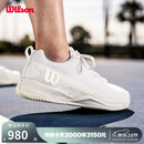威尔胜（Wilson）女款RUSH PRO 4.5稳定系列运动训练专业竞赛网球鞋 【白色】WRS336450 38.5 -US 7.5