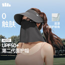 蕉下（beneunder）遮阳帽男防晒帽女磁吸防晒面罩全脸口罩太阳帽空顶帽敏感肌便携