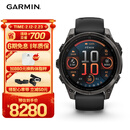 佳明（GARMIN）Fenix8旗舰黑-47mm飞耐时8户外运动手表ECG心电心率跑步骑行滑雪