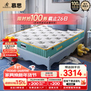 慕思（de RUCCI）爱迪奇 青少年单双人床垫进口乳胶弹簧床垫子 1.5*2米 软硬适中