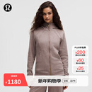 lululemon丨Scuba 女士拉链连帽衫 *加绒 LW3JMGS 杂色灰玫棕/金 S /6
