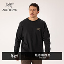 ARC'TERYX始祖鸟 KRAGG COTTON LS 男子 棉质长袖T恤 24K BLACK/黑色 L