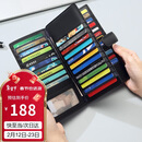 高尔夫GOLF卡包男士头层牛皮多卡位大容量银行卡片包防盗刷长款钱包男证件包商务钱夹5V718394J黑色