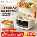 小熊（Bear）电炖盅隔水炖汤盅电炖锅燕窝炖盅煲汤炖汤陶瓷全自动家用3-4人炖蒸煮一体多功能锅4.1L DDZ-J25H5