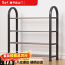 安尔雅 鞋架门口多层简易鞋柜客厅宿舍出租房收纳架子加粗  四层50cm