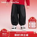 巴拉巴拉童装儿童加绒长裤男女童弯刀裤保暖红色新年拜年服童裤