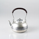 GINSENDO银川堂 日本银壶原装进口999纯银茶壶纯手工高端功夫茶具 纯银 无念 汤沸 1400ml