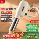 利仁（Liven）面条机电量显示家庭用家用压面机全自动无线手持压面枪电动饸烙机不锈钢面条机5种出面模具ML-A410
