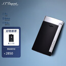 都彭法国都彭打火机SLIM7纤薄炬式防风亮黑27700 男士礼物高端