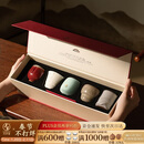 万仟堂茶杯个人专用高档主人杯单杯汝窑茶杯礼物礼盒套组五大名窑