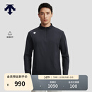 DESCENTE迪桑特TRAINING系列运动健身吸湿速干男士长袖针织衫 BK-黑色 L (175/96A)