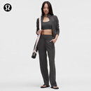 lululemon丨Groove 女士高腰阔腿裤 LW5IW3A 石墨灰 M