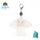 Jellycat吉利猫挂件巴塞罗熊挂件邦尼兔钥匙扣西高地腊 白色兔子挂件 10cm 赠送防尘袋