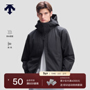 DESCENTE迪桑特SKI STYLE系列男士防水透湿防风可温控P棉棉服 BK-黑色 L (175/96A)