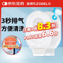 造得乐（ZODELO）一件式造口袋214512肛肠排气造瘘袋一次性便袋10片/盒 