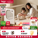 爱果乐（IGROW）儿童拼接床大人可睡无缝拼接婴儿床多功能床可折叠床护栏可升降