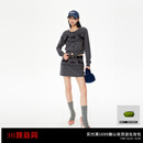 RE'VAN芮范新品设计师款深灰费尔岛毛织套装RL92401156 深灰（花） L /40